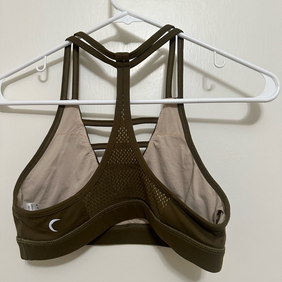 Zyia Army Green Grid Bra - Picture 3 of 4